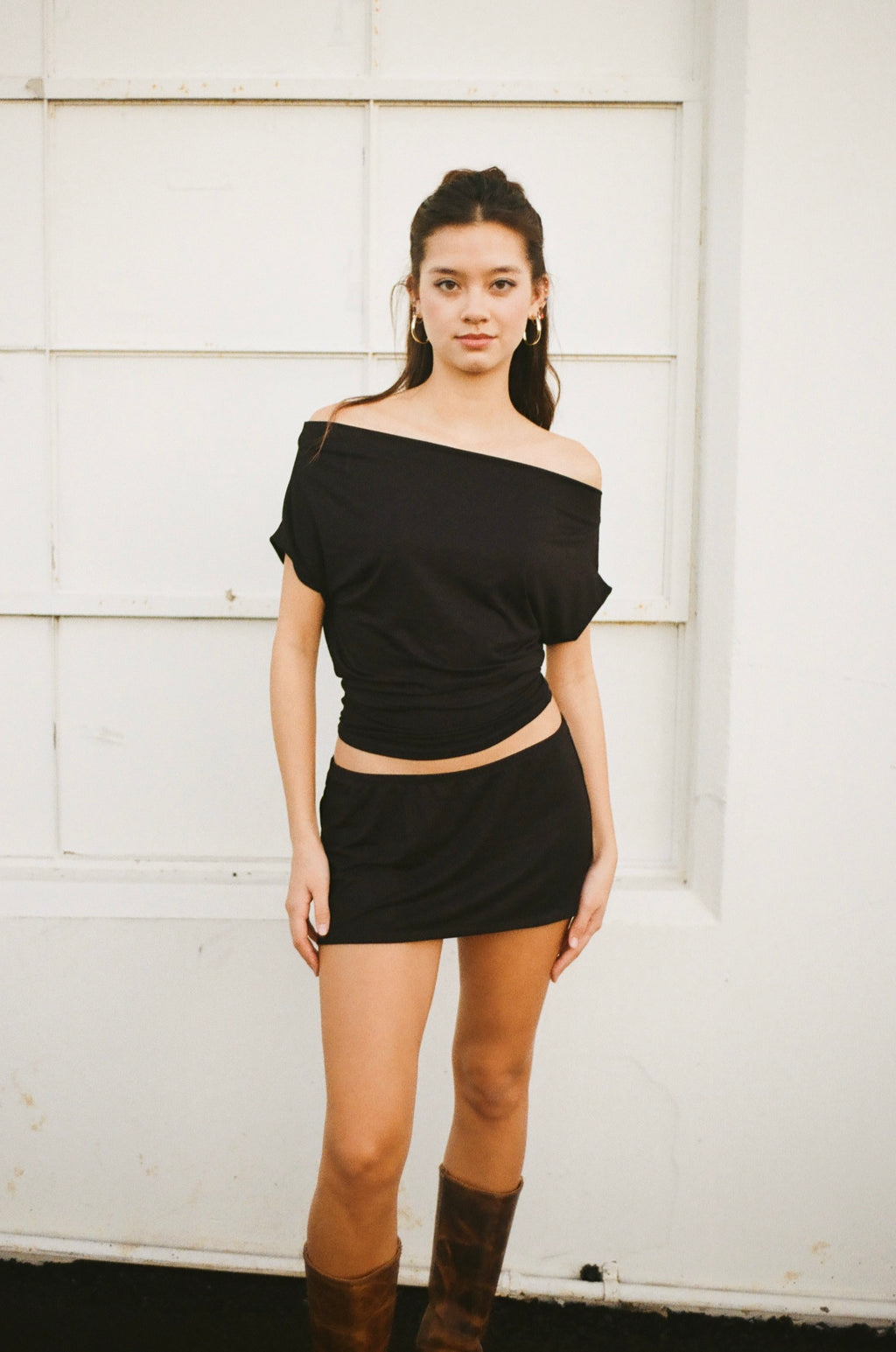 THE JAMESON TOP — BLACK