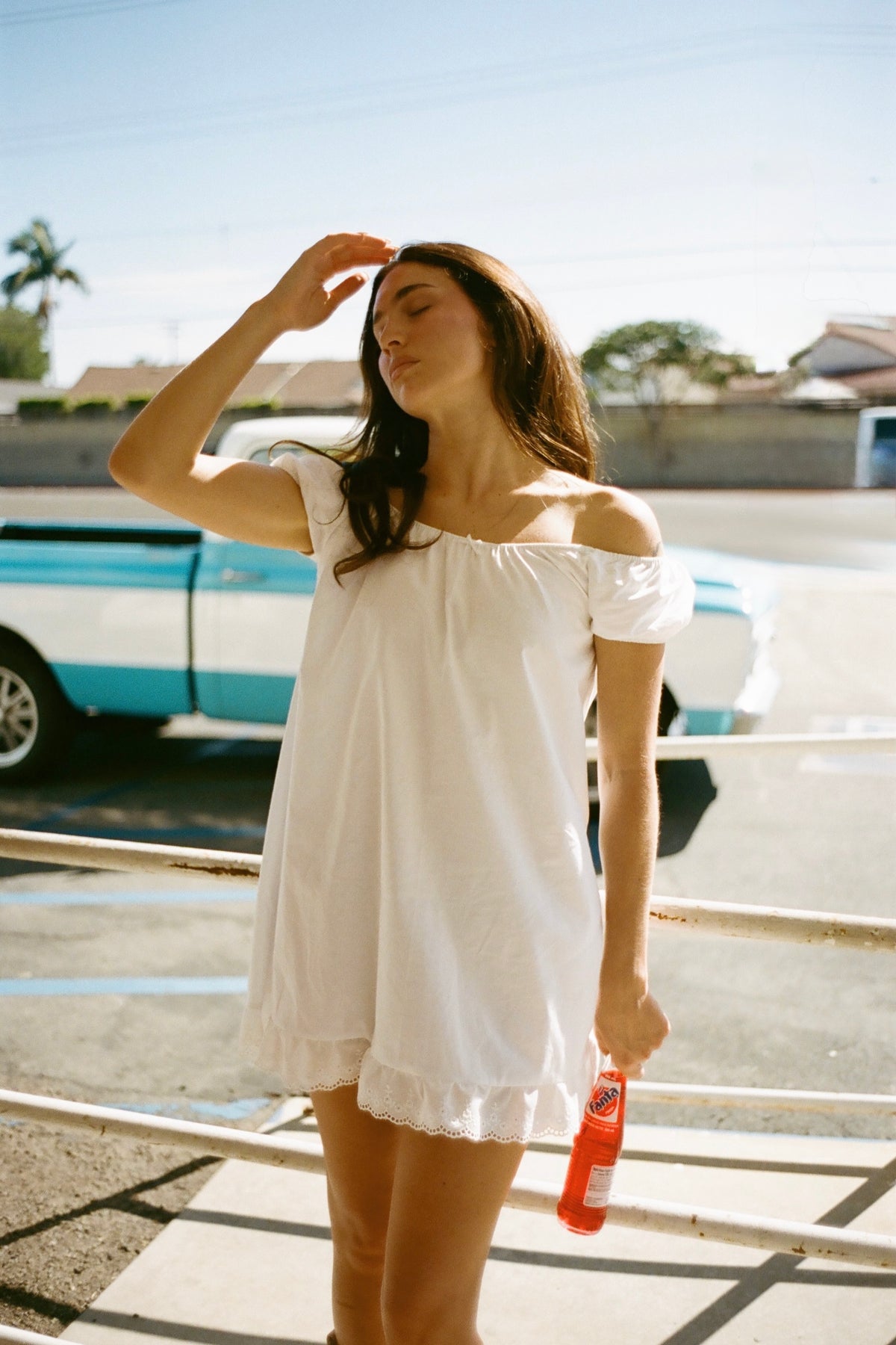 THE MCCARTNEY DRESS — WHITE