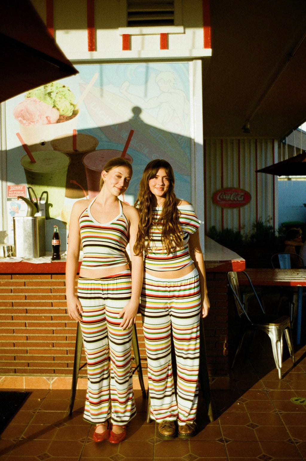 THE GEORGIE PANT — VARSITY STRIPE