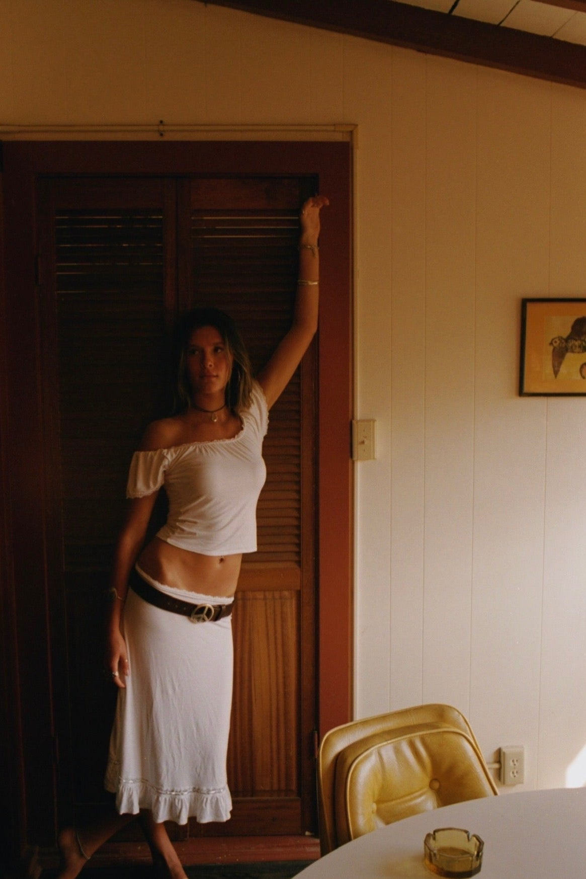 THE AMELIE SKIRT — WHITE