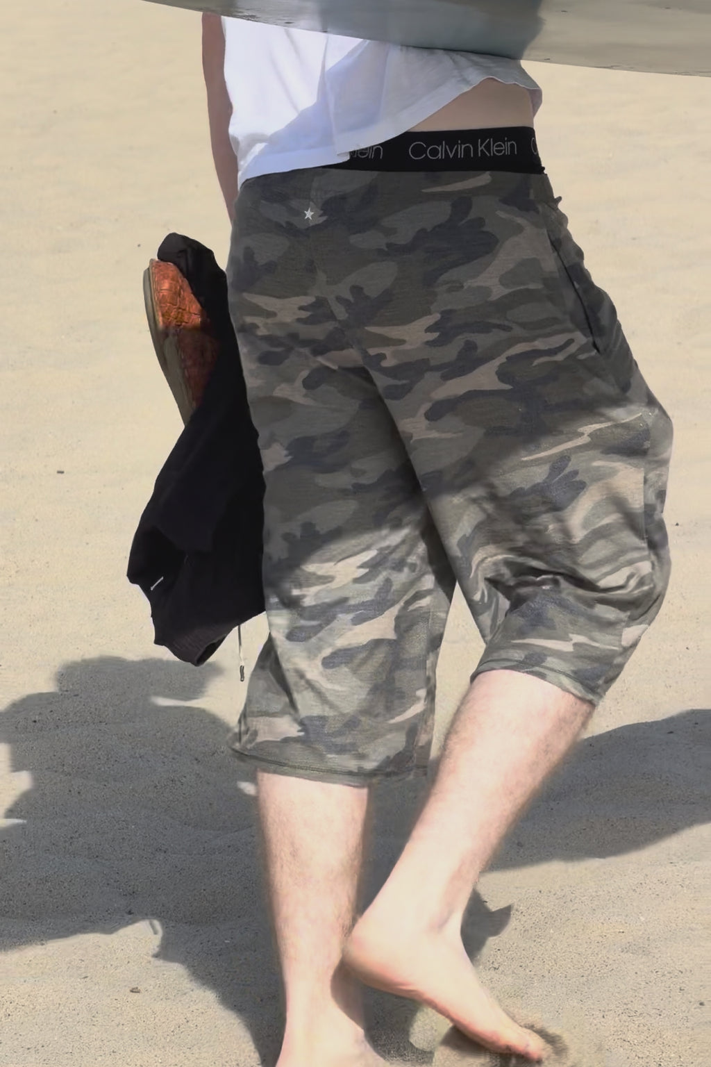 THE PARKER SWEAT SHORT — CAMO