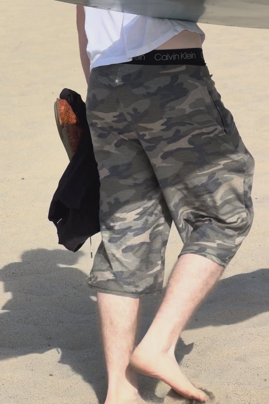 THE PARKER SWEAT SHORT — CAMO